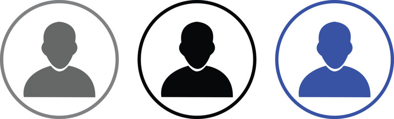 Aufkleber - Default Avatar Profile Icon Vector, Social Media User .EPS 20  .