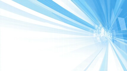 Aufkleber - Abstract blue and white background with dynamic lines, ideal for digital design or presentations.
