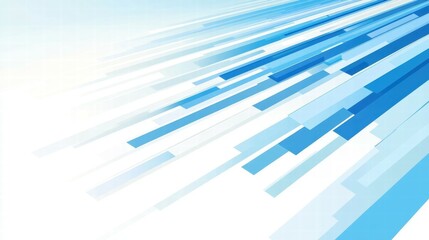 Poster - Abstract blue lines create a dynamic, modern background suitable for technology or business themes.