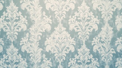  Vintage retro wallpaper pattern with faded colors and subtle texture for a nostalgic feel