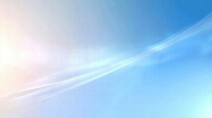 Poster - A soft gradient background in shades of blue, creating a calming and serene atmosphere.