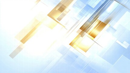 Aufkleber - Abstract geometric design with light colors, creating a modern digital backdrop.