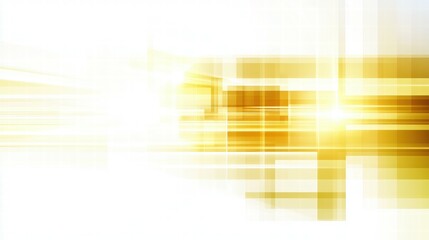 Poster - Abstract golden light patterns creating a dynamic, energetic visual effect.