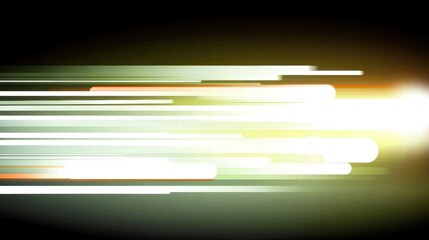 Poster - Abstract design featuring dynamic light streaks on a dark background.