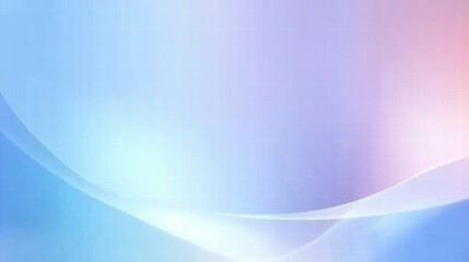 Poster - Soft gradient background with gentle curves in soothing colors.