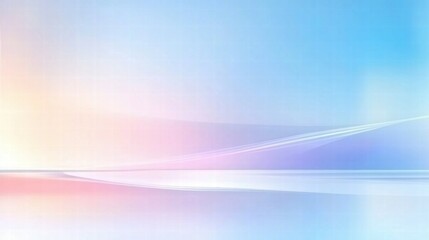 Poster - A soft gradient background featuring pastel colors, ideal for digital designs and presentations.