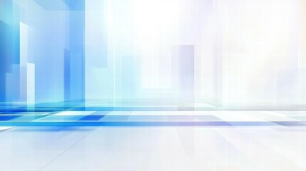 Poster - Abstract digital background with soft blue and white tones, suitable for presentations.