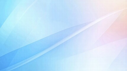 Poster - Soft gradient background with flowing lines, ideal for digital designs or presentations.