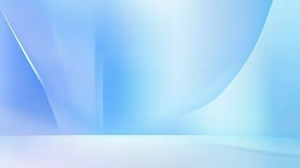 Poster - A smooth, soft gradient background in shades of blue, ideal for digital presentations.