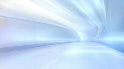Poster - A smooth, abstract background with soft curves and a light color palette.