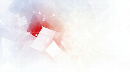 Fototapete - Abstract digital background with geometric shapes and a gradient color scheme.