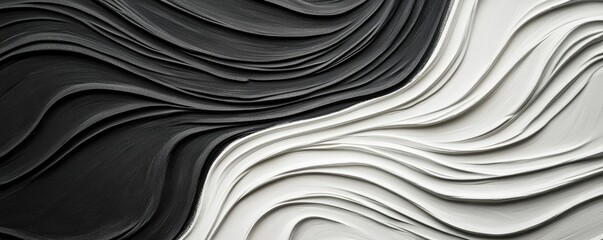 Aufkleber - Chalkboard abstract background idea. Abstract layers of black and white textures creating a modern visual effect.