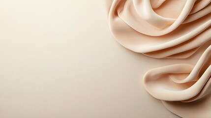 Poster - Velvet abstract background concept. Elegant silk fabric drapes softly, creating a luxurious and serene background.