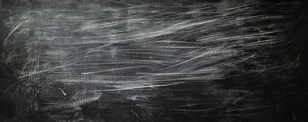 Aufkleber - Chalkboard abstract background idea. Textured blackboard background with subtle scratches and smudges for creative projects.