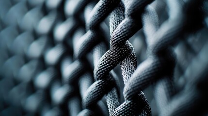 Aufkleber - Grid abstract background idea. Close-up of intricate woven texture, showcasing modern material design and craftsmanship.