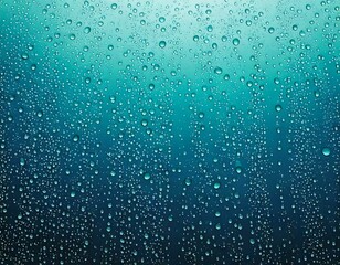 Wall Mural - water rain drops, steam, shower, isolated, transparent background, realistic, pure, droplets, clear,