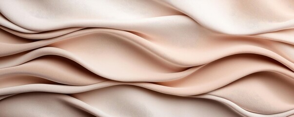 Poster - Velvet abstract background concept. Soft, flowing fabric waves showcasing elegant texture and delicate colors.