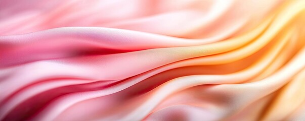 Poster - Velvet abstract background concept. Colorful waves of fabric creating a soft and flowing texture in vivid hues.