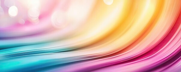 Aufkleber - Rainbow abstract background concept. A vibrant swirl of colors creating a sense of movement and fluidity.