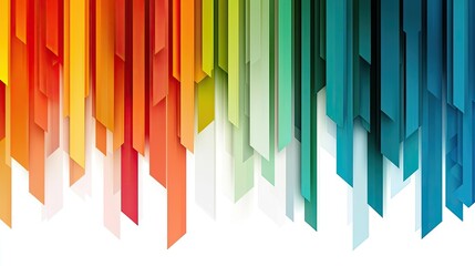 Poster - Rainbow abstract background concept. Vibrant abstract background with colorful vertical stripes creating a dynamic visual.