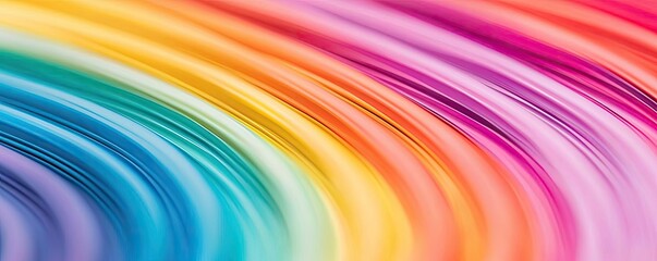Aufkleber - Rainbow abstract background concept. Colorful abstract background showcasing vibrant and smooth flowing hues.