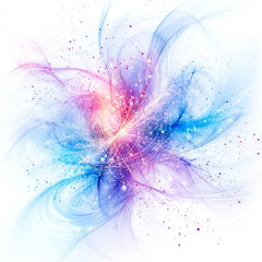 Poster - abstract background,Energy lines coming out of the center, like loose lines of light, forming abstract patterns of neural connections
