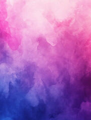 Aufkleber - Abstract pink and purple watercolor gradient background with soft textures