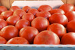 © k49red - Fresh Red Tomatoes In Box For Sale Texture.