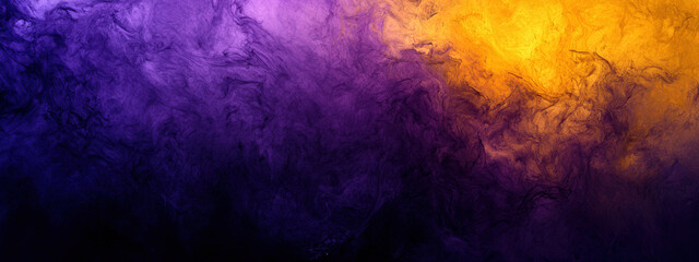 Wall Mural - A purple and yellow background with a blurry purple line