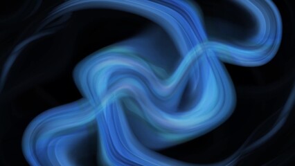 amazing cyan color abstract ink smoke background