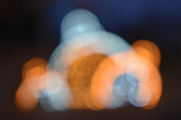 Wall Mural - abstract background of colorful lights
