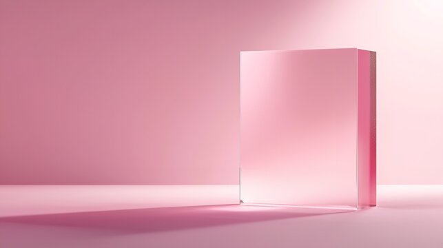 Abstract Geometric Shapes - Square Frosted Glass Texture