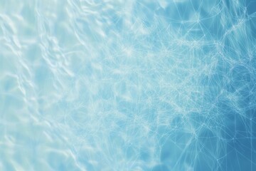 Poster - rippling water surface with intricate patterns and shimmering light reflections in a serene aquatic 