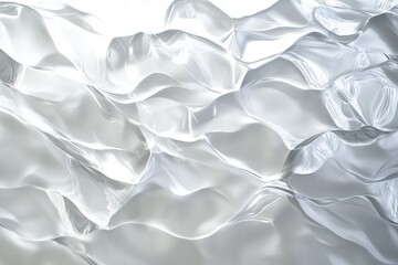 Aufkleber - reflections and ripples on a surface creating waves of light and shadow in an abstract setting