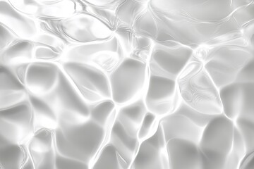 Aufkleber - gentle ripples create an ethereal effect on the surface of calm water under soft lighting