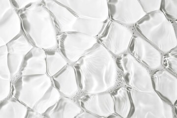 Aufkleber - clear water surface with gentle ripples and light reflections creating a serene and calming atmosphe