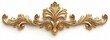 © POV Studio - Gold ornate decorative element.