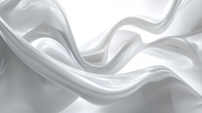Abstract Gradient Glass Morphism Background - White Theme