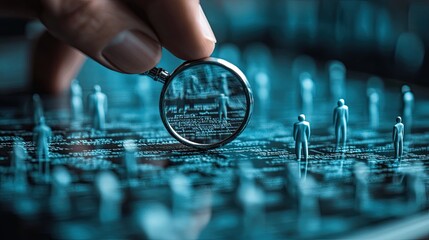 Poster - AI-driven recruitment platforms for better candidate matching and reducing biases.
