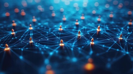 Poster - AI-enhanced collaboration tools for efficient team communication and management, enabling global business teams to work together seamlessly and achieve operational goals. 