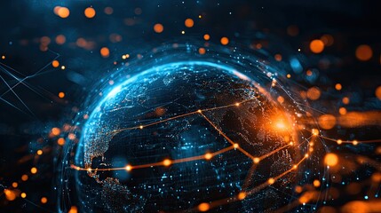 Poster - AI-enhanced collaboration tools for efficient team communication and management, enabling global business teams to work together seamlessly and achieve operational goals. 