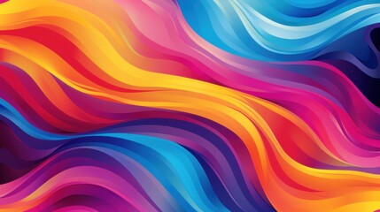 Poster - Abstract background with dynamic effect. Modern pattern. Vector illustration for design