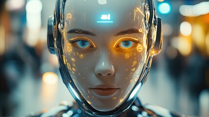 Poster - AI-powered customer support tools like chatbots and virtual assistants delivering personalized experiences.