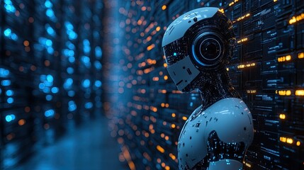 Poster - AI-powered HR tools automating audits, assessments, and qualifications.