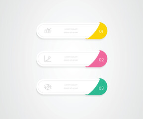 Poster - Vector Paper Progress background / product choice or versions. banner set. cover design elements. infographics template