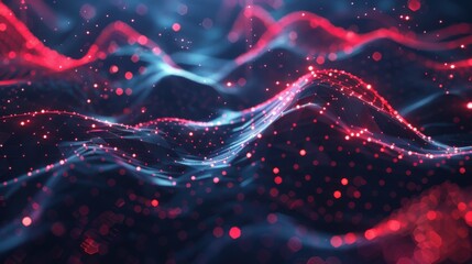 Aufkleber - Abstract futuristic background Data Transfer. technology concept. Futuristic cyberspace background