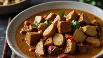 Wall Mural - Massaman curry with new look 