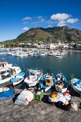 Wall Mural - landscape with Forio, Ischia island, Italy