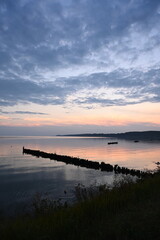 Wall Mural - Abend am Stettiner Haff bei Kamminke