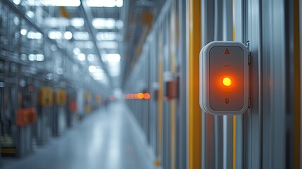 Poster -  sensors collecting real-time data to optimize inventory, improve asset tracking, and manage equipment remotely. 